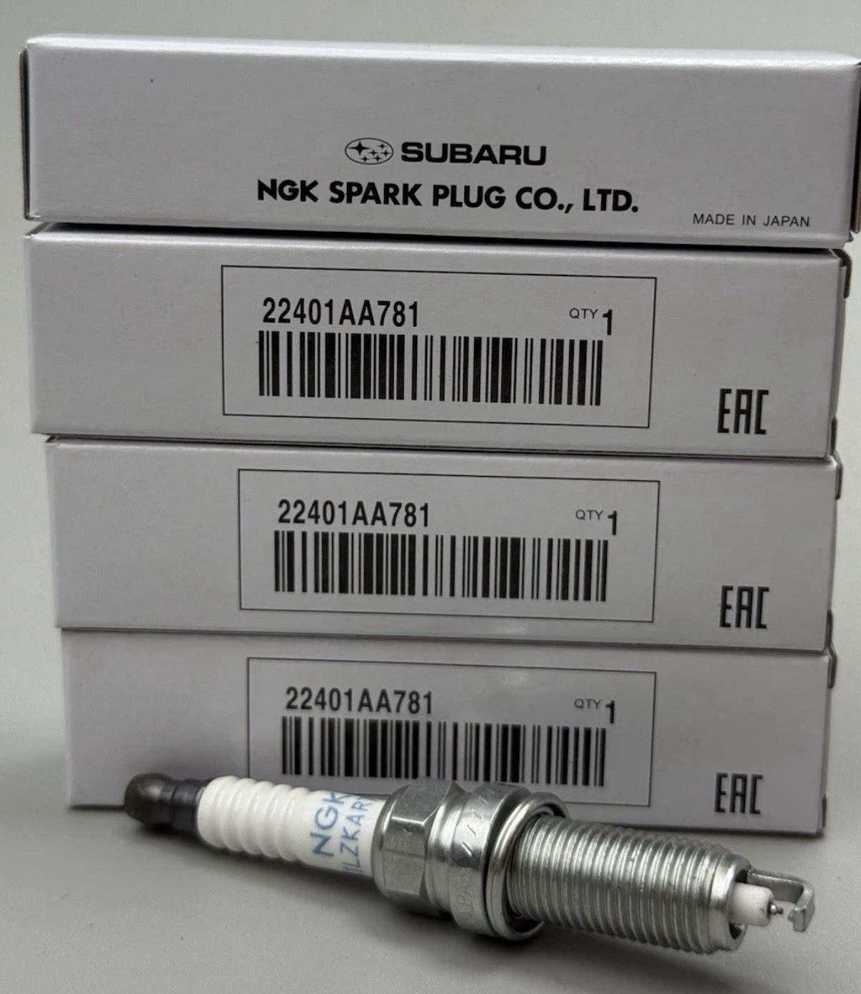 Genuine OEM Subaru Spark Plugs Forester Impreza Legacy Crosstrek 2011-2019 Set 4