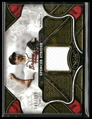 #T1R-SST Spencer Strider Tier One Relic /199 - 2025 Topps Tier One