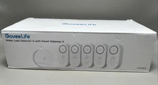 GoveeLife Water Leak Detector 1S w/ Smart Gateway 1S 1+5 Pack – NEW