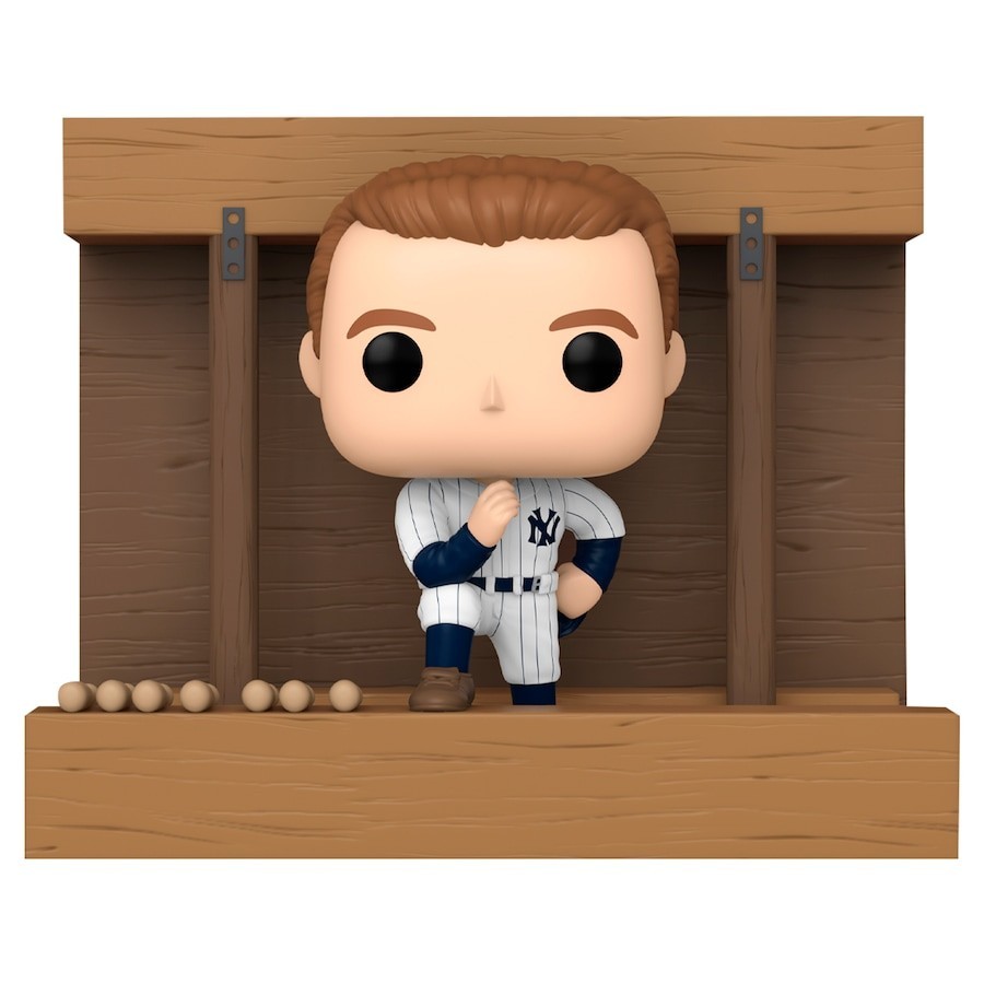 NIB Funko Pop! MLB Yankees Lou Gehrig in Dugout Deluxe Funko Pop! Vinyl #21