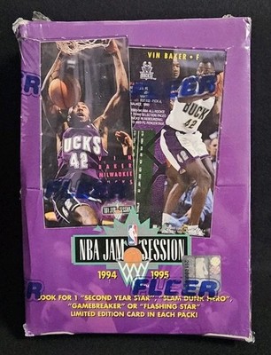 1994-95 Fleer NBA Jam Session Basketball Factory Sealed Box!