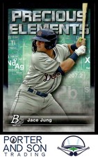 Jace Jung Precious Elements 2023 Bowman Platinum #PE-13 Detroit Tigers Baseball