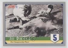 1992 Score Factory Set Inserts Joe DiMaggio (Retail) #B14 HOF 0o5