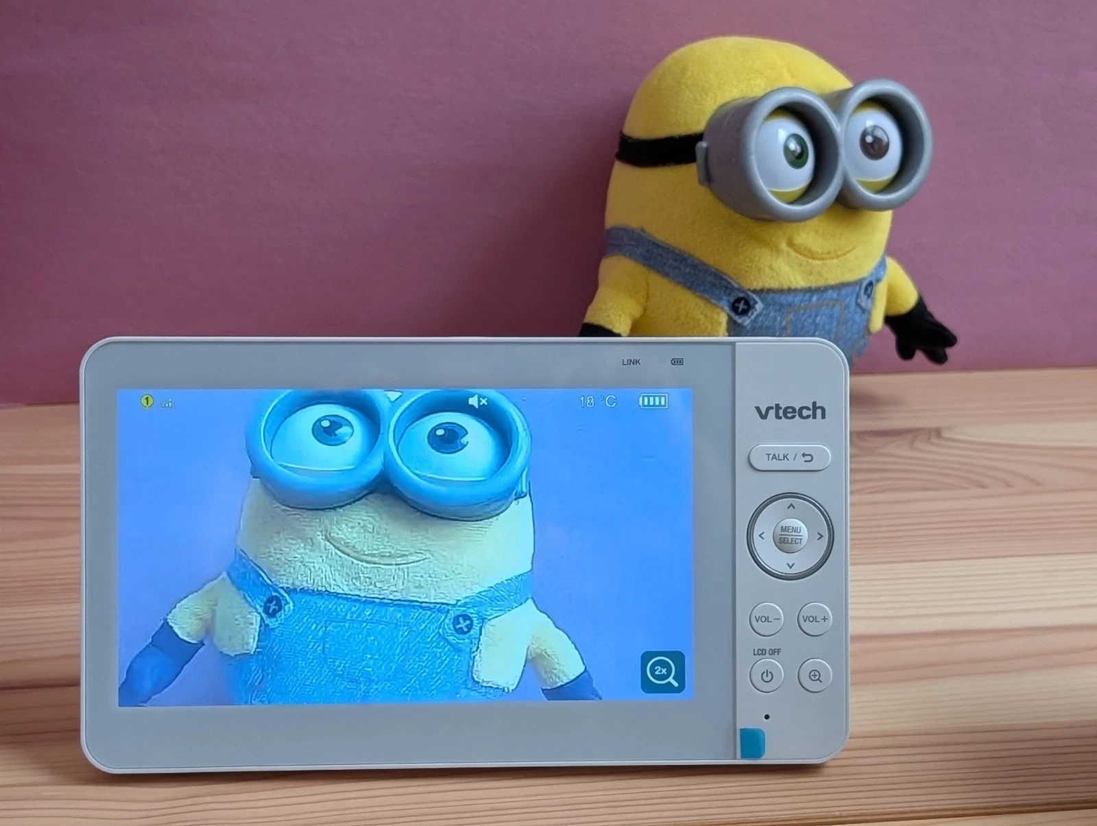 *NEW* VTech VM7467 Video Baby monitor parent unit (screen) only. NO CAMERA/CABLE - Picture 4 of 21