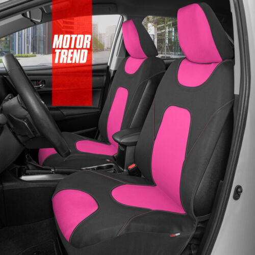 3 Layer Waterproof Seat Covers for Car Truck SUV Auto Sideless Pink 2 Front - Picture 3 of 7