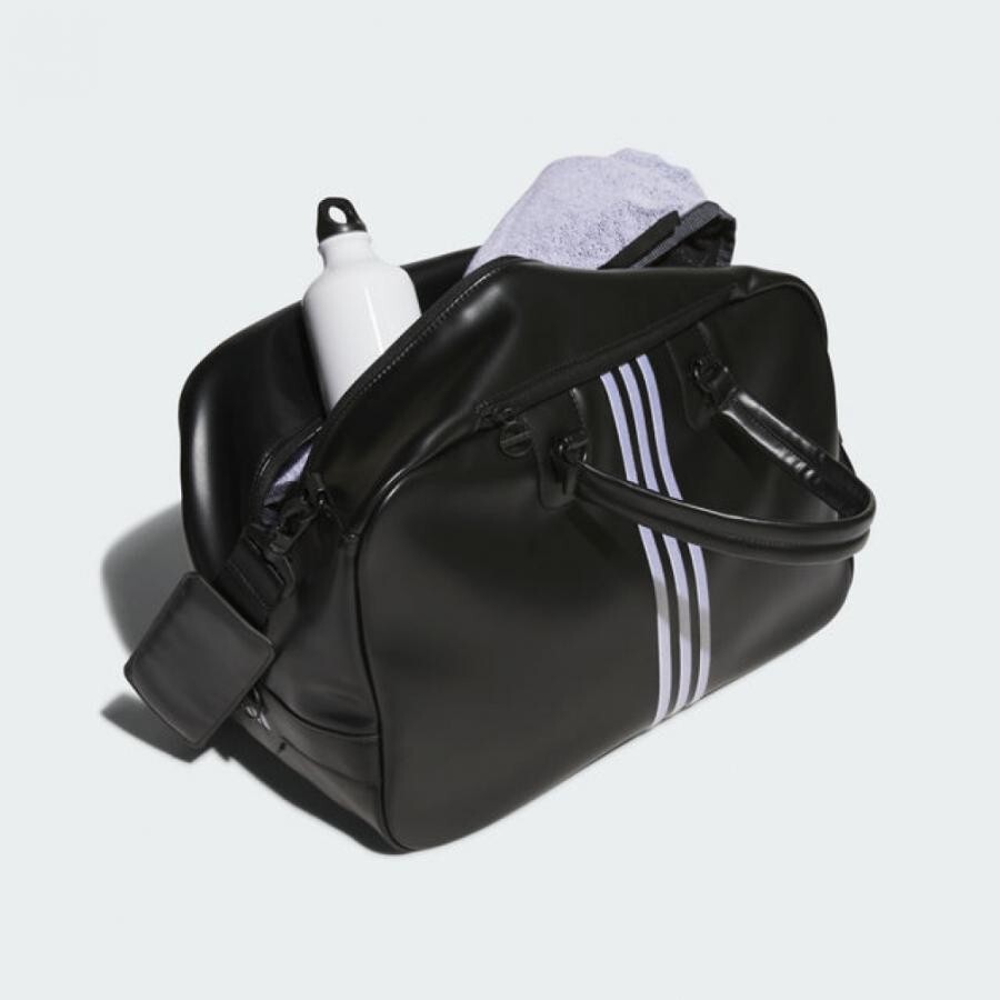 Adidas Golf Duffel Bag JTC41 Three Stripes Boston Bag Black