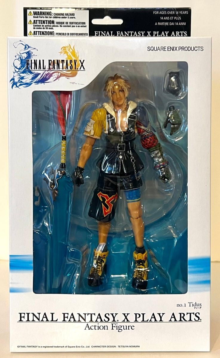 Final Fantasy X Play Arts Action Figure No.1 Tidus (NEW) | eBay