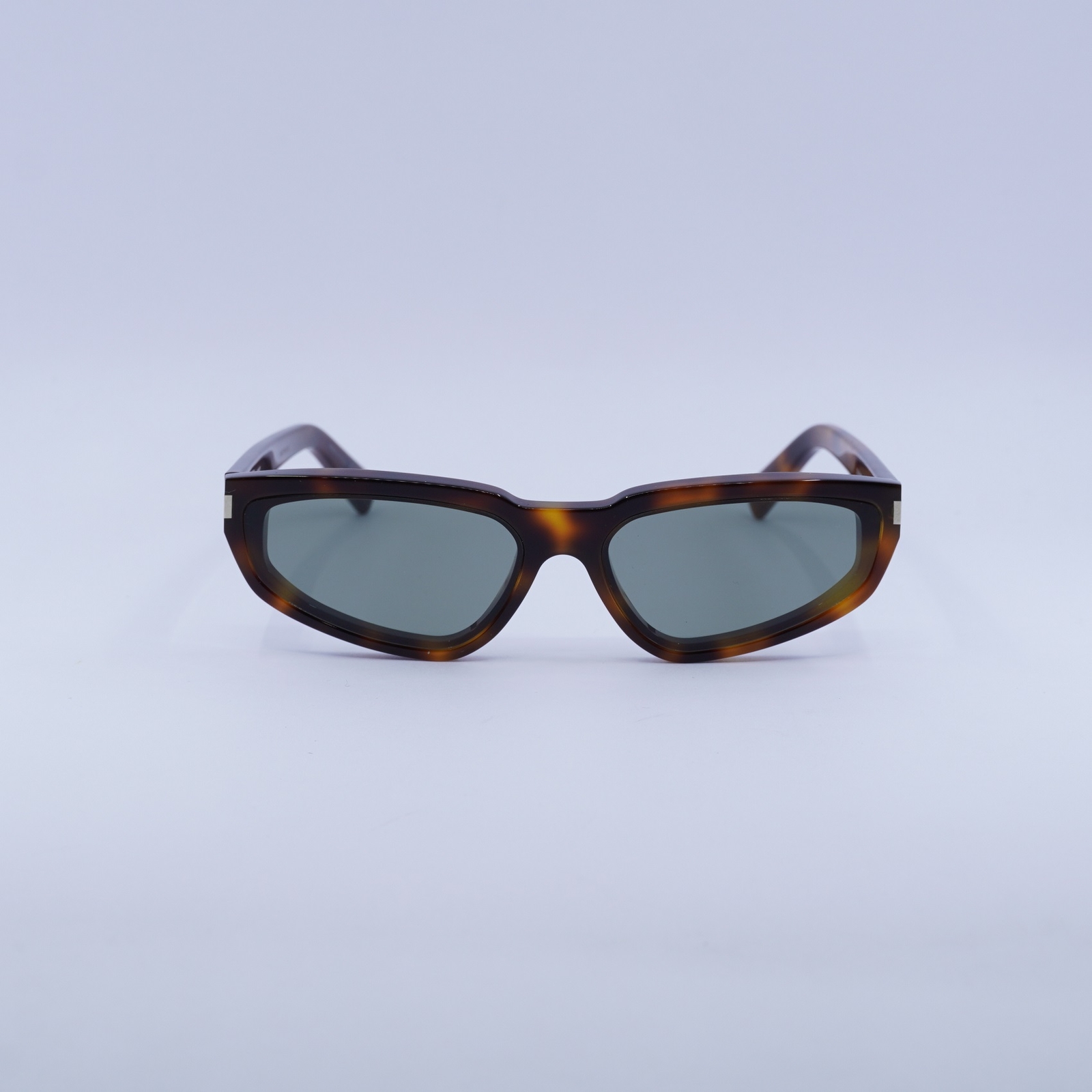 Occhiali da sole Saint Laurent SL634 NOVA 003 avana chiaro verde 61 15 145 nuovi originali...