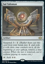 Magic the Gathering MTG Sol Talisman (236) Modern Horizons 2   LP
