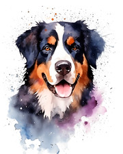 XXL 18X18 cm Autoaufkleber Berner Sennenhund Auto Aufkleber Hunde Sticker