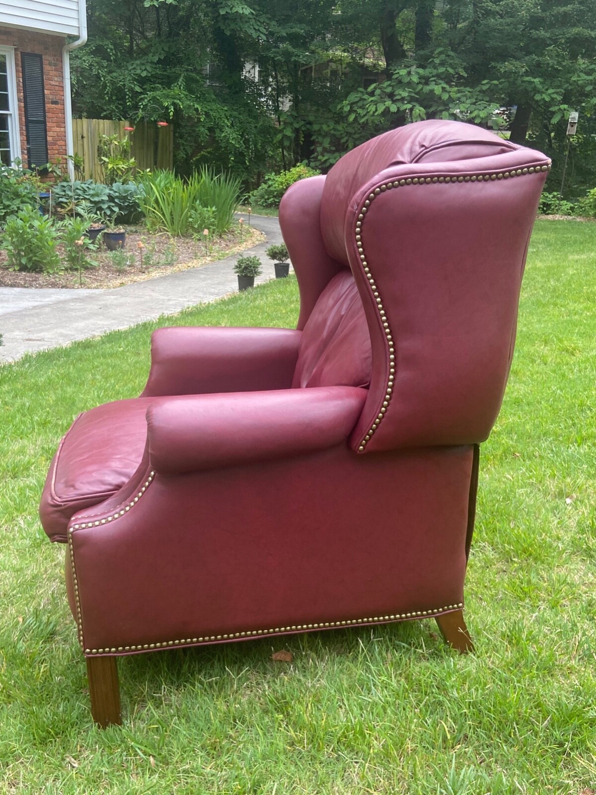 Bradington Young Chippendale Wingback Reclinerchair eBay