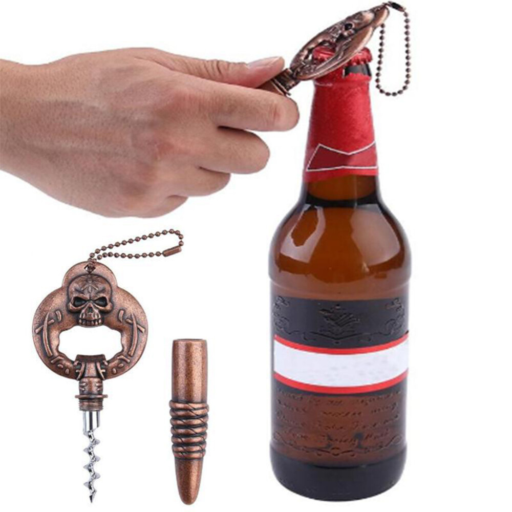 Retro Bartender Beverage and Wine Bottle Opener for Modern Use
