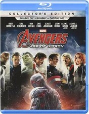 Marvel's Avengers: Age of Ultron Collector's Edition  Blu-ray 3D  Blu- - GOOD