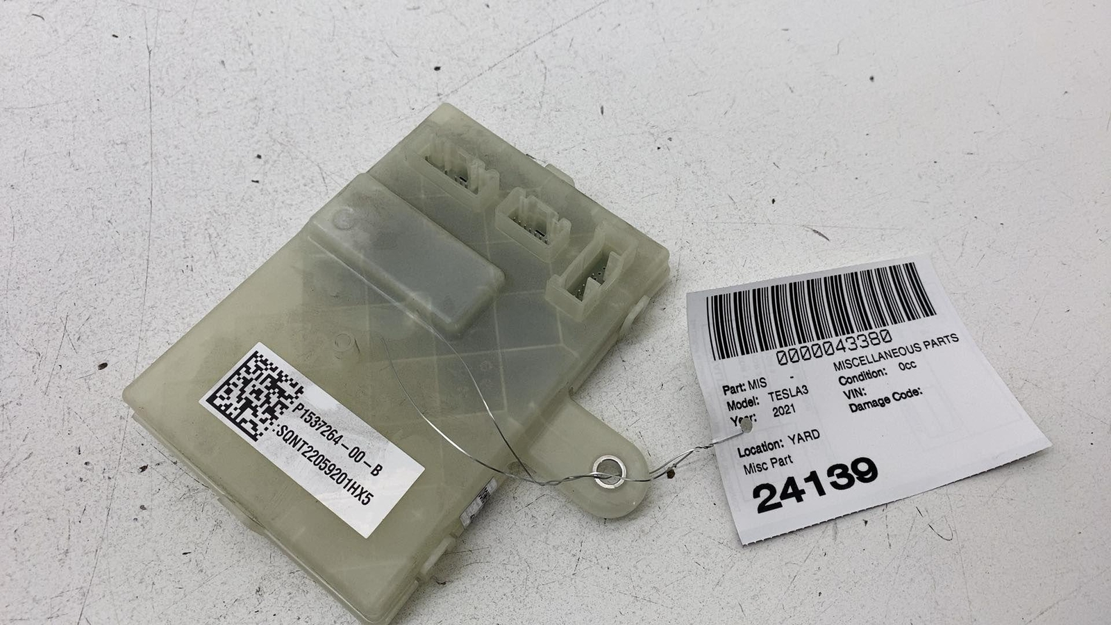 2017-2024 Tesla Model 3 Y GEN 4 Charge Port Controller ECU Control Module Assy