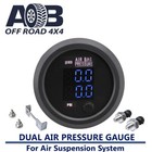 <!--F#f_0-->12V ~ 24V 200psi Dual Digital Air Pressure Gauge Air Ride Suspension Airbag LED (For: Holden)<!--F/-->