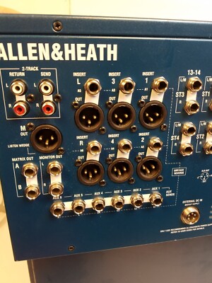 Allen & Heath Mix wizard WZ3 14:4:2 Professional Mixer | eBay