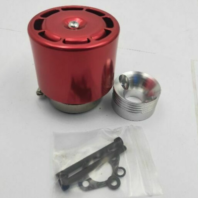 Luftfilter-Set mit Alu. Rot Deckel für HPI BAJA RV 5B 5T 5SC FG Zenoah CY