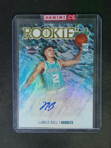 2020-21 Panini Hoops LaMelo Ball RC Rookie Ink Auto