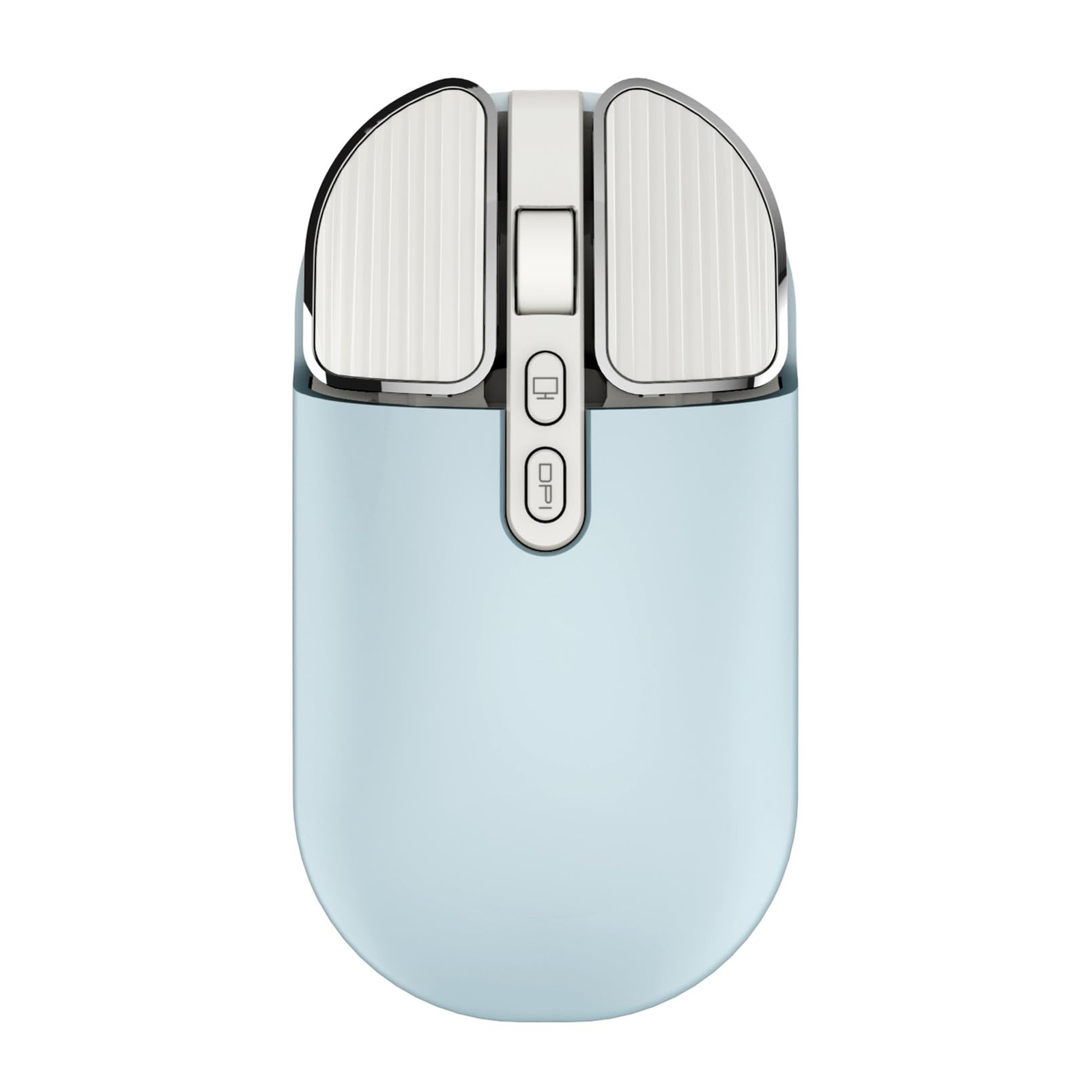 Slim Rechargeable 2.4G Wireless Silent Mouse with USB Receiver-image