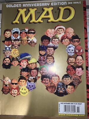 その他 Mad Magazine Issue # 423 November 2002 MAD Magazine #423, NOVEMBER 2002, 50TH ANNIVERSARY ISSUE