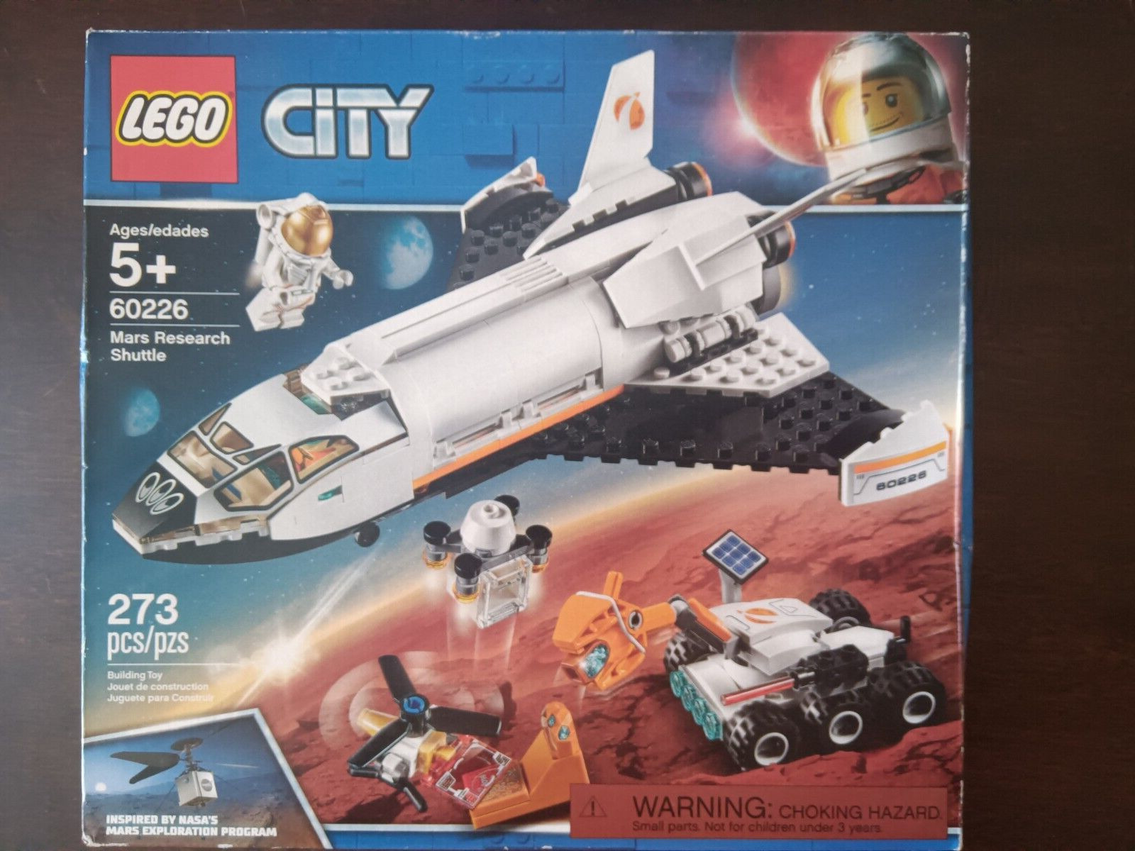 LEGO City Space Port: Mars Research Shuttle (60226) New Sealed In Box