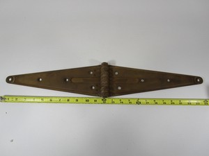 Large 24 Antique Stanley Sweetheart Barn Door Hinge Vintage