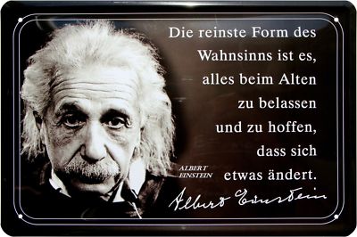 Retro Blechschild Mit Spruch „Ein Genie Besteht Zu 1% Aus Talent“ – 28x12 Cm, Vintage-Design, Perfekt Als Geschenk Oder Deko