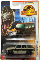 Matchbox '14 Mercedes Benz G 550 Klasse Jurassic World HBG98 1:64 Modellauto Ovp