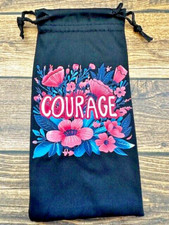 Soft Eye Sunglasses Black Accessory Pouch Pull Top Portable Courage Floral Affir
