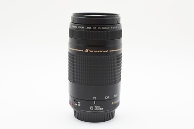 Canon EF 75-300mm F/4-5.6 II Zoom Lens for Canon EOS [Exc+++] from