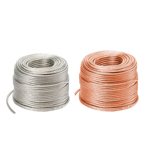 Cuerda de alambre de cobre/cable de cobre 1,5/2,5/4/6~120 mm² cuerda redonda trenzada de cobre estañado - Imagen 7 de 10