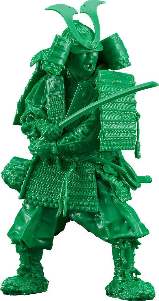 Бронированный воин периода Камакура PLAMAX 1/12: Модельный комплект Green Color Edition