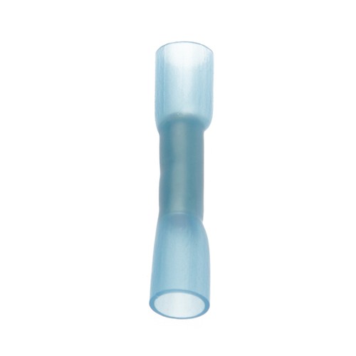 100PCS Schrumpf Verbinder Stoßverbinder Quetschverbinder Kabelverbinder Rot/Blau - Bild 4 von 12