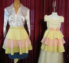  4533 PRETTY NEW HANDCRAFTED FAMILY HEIRLOOM "MOMMY  ME" APRON SETS