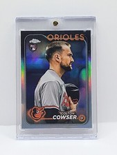 2024 Topps Chrome Baseball Colton Cowser #278 Image Variation RC Refractor