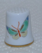 Fingerhut  Porzellan  - Schmetterling -   OR 186