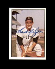 Frank Malzone Hand Signed 1978 TCMA 60's Boston Red Sox Autograph