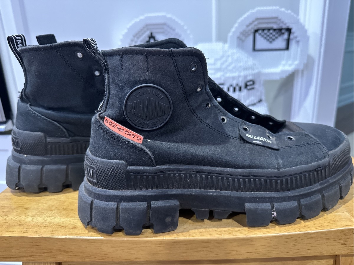 Palladium Revolt Hi Boots Platform Lace Up Combat Boots Ankle