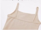 Domusgo Girls Camisole Ballet Leotard Seamless Soft Undergarment Girls 9-10 Nude — photo 4