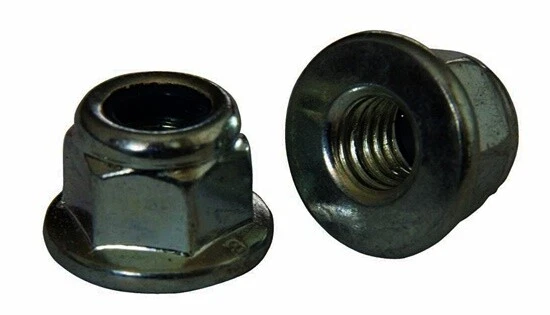 SCHRAUBEN-GUENSTIGER Stop nuts with flange DIN 6926 stainless steel M3-M10 black locking nuts👍