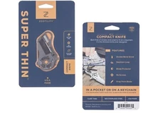 Zootility ST-1 Compact Knife 1.25" Stainless Steel Blade One-Piece Construction