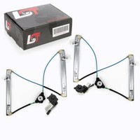 2X Fensterheber Elektrisch Mit Motor Vorne Set FüR Ford Fiesta V 3-TüRer JH JD