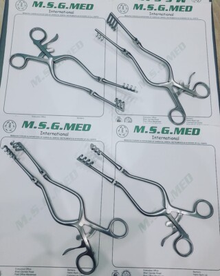Harvey Jackson Self Retaining Retractor 30.5cm 4x3 Orthopedic Spine Retractor