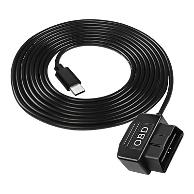 OBD Power Cable for Dash Camera Type C OBD2 Power Cable Adapter Hardwire Charger