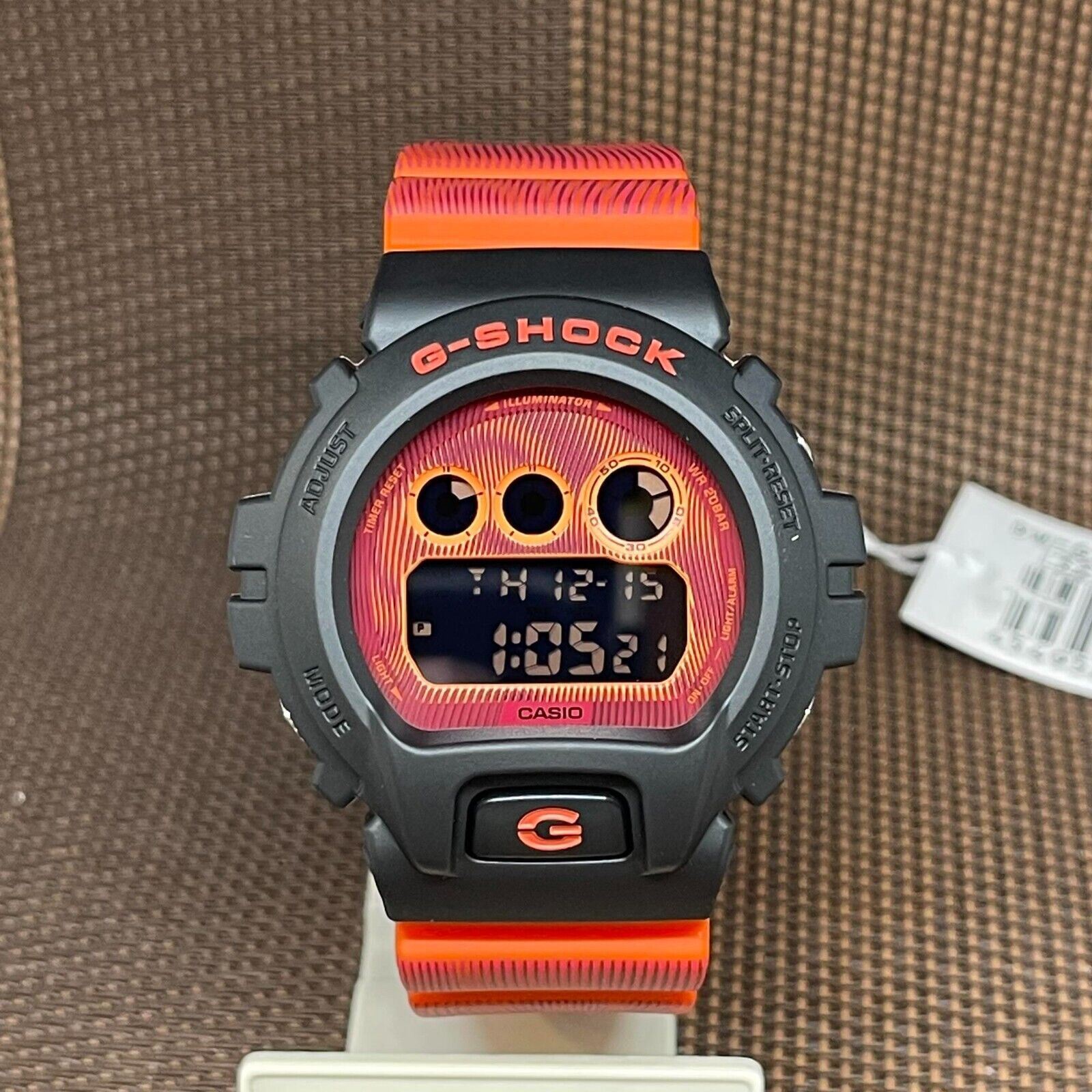 Casio G-Shock DW-6900TD-4D Time Distortion Fluorescent Color  