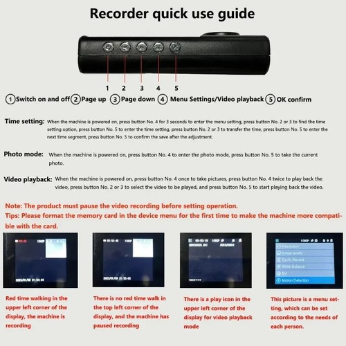 Cámara Grabadora De Coche Dash Cam 1080p Con 3 Cámaras Nocturnas Dashcam - Imagen 8 de 15