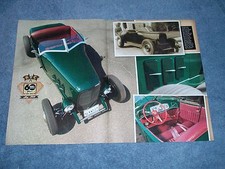 1929 Ford Model A Roadster Hot Rod Article "History...Repeated"