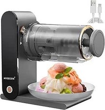 Snow Cone Machine, Shaved Ice Maker, Dark Grey