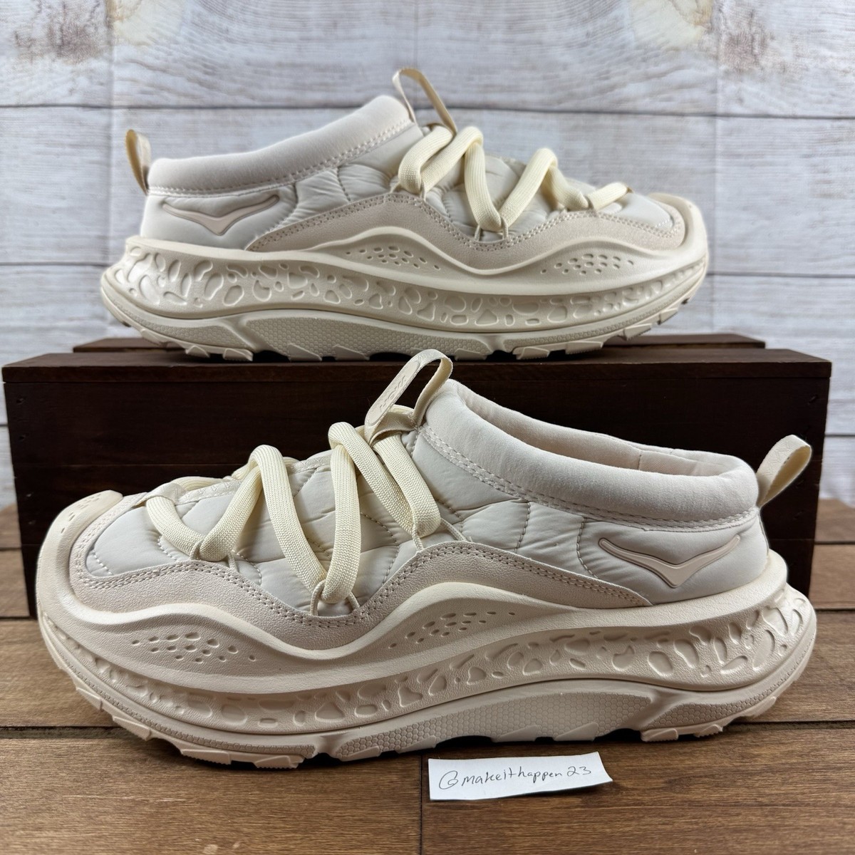 Hoka One One Ora Primo 'Vanilla White' 1141570-VLV Men Size Hoka One One Ora Primo 'Vanilla White' 1141570-VLV Men Size
