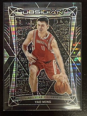 Yao Ming 2023-24 Panini Obsidian Electric Etch International #186 HOF